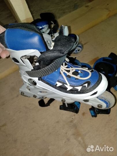 Роликовые коньки детские раздвижные
