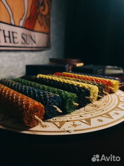 Программные свечи из вощины