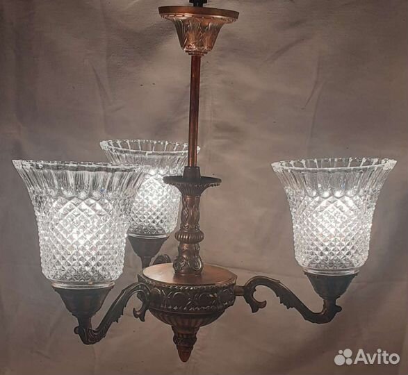 Люстры, светильники потолочные СССР разные