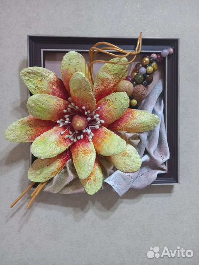 Интерьерная,объемнаякартина,ручная работа