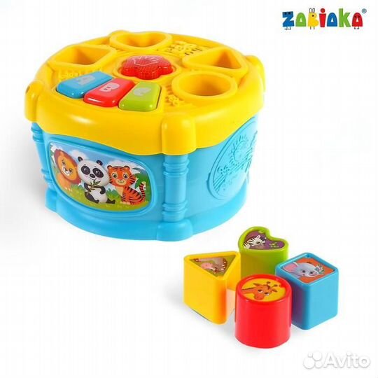 Развивающая игрушка «Музыкальный сортер», звук, цв