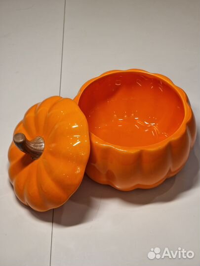 Уютный горшочек для запеканок в форме тыквы – идеа