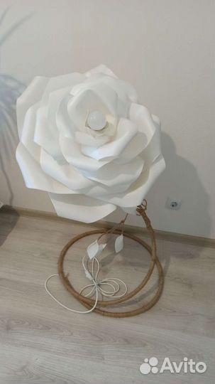 Светильник роза