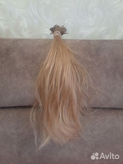 Волосы для наращивания натуральные бу