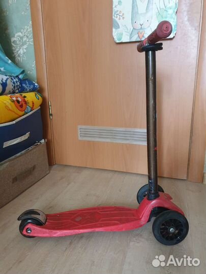 Самокат детский трехколесный бу