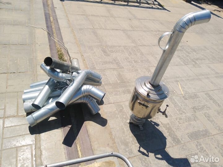 Самоварная труба 65.72.75.80мм.авито доставка