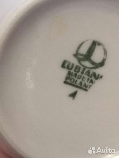 Чайно-кофейный сервиз, фарфор