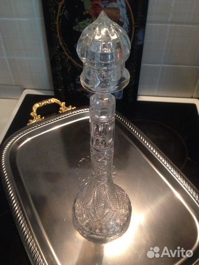Графин хрустальный, Штоф. Для вина
