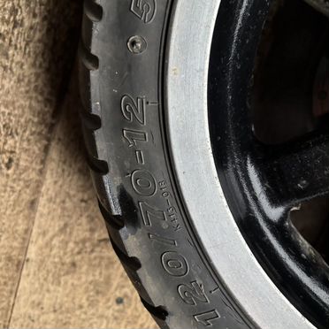 Переднее колесо на Скутер Stels tactic vortex