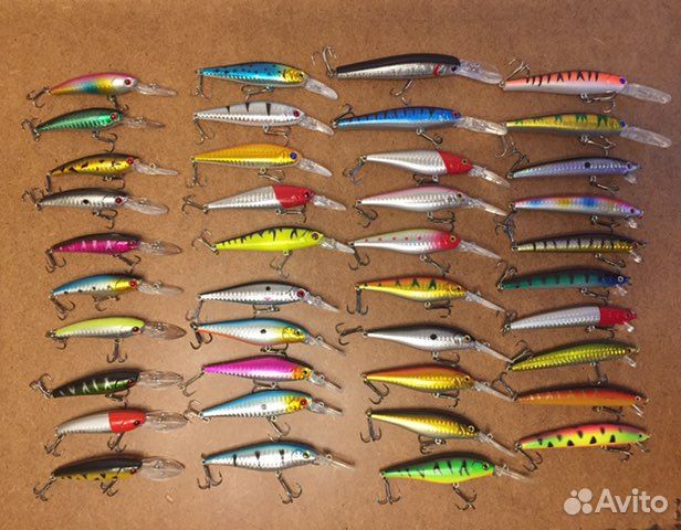 Воблеры 40 штук
