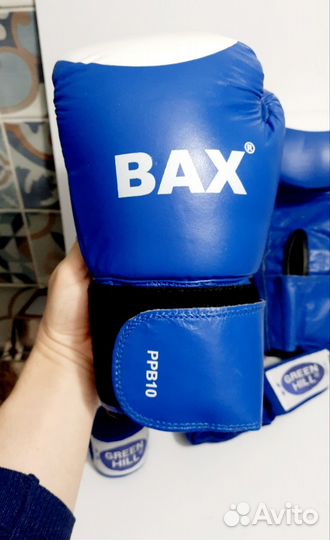 Боксерские перчатки BAX Ppb10. Натуральная кожа
