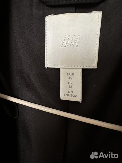 Пиджак в полоску женский H&M