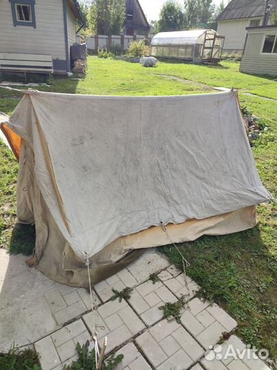 Палатка брезентовая