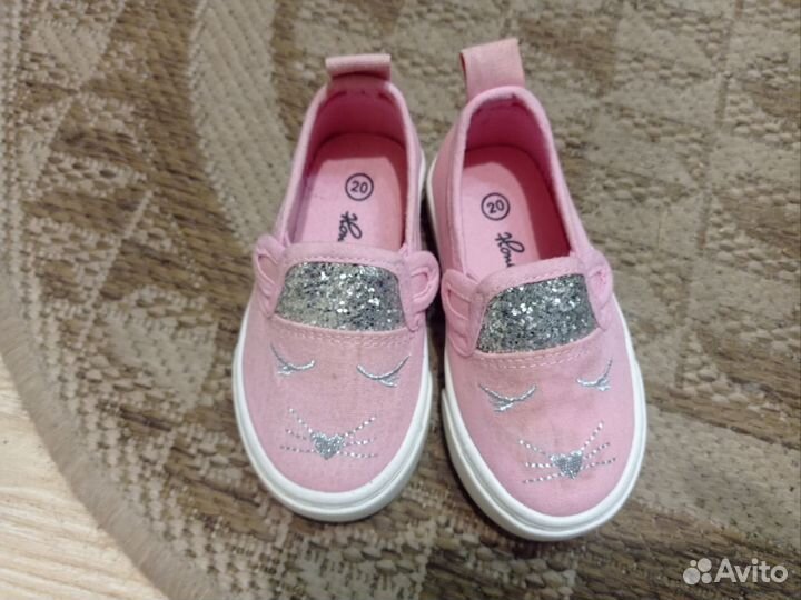 Слипоны для девочки