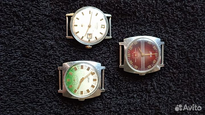 Наручные часы СССР. Часы механические СССР