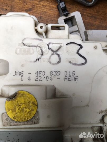 Замок двери Ауди А6 С6