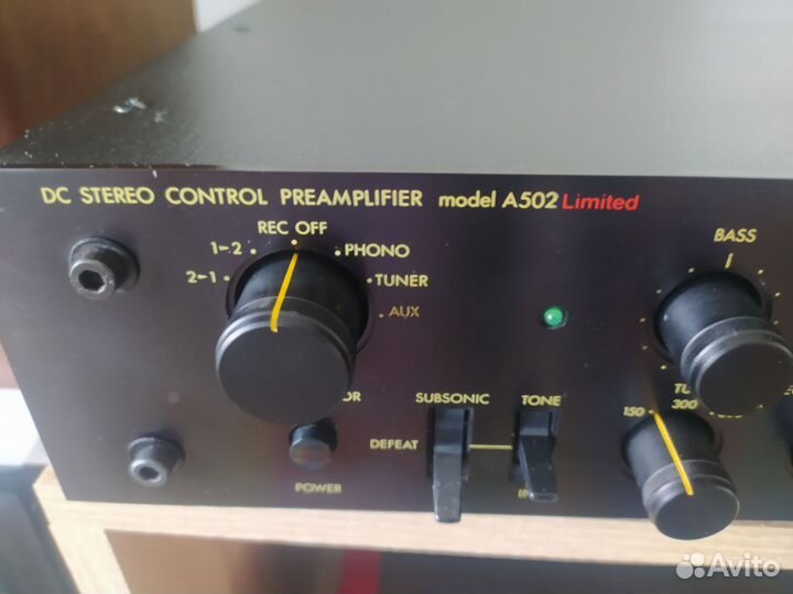 Предусилитель luxman / luxkit a 502 limited
