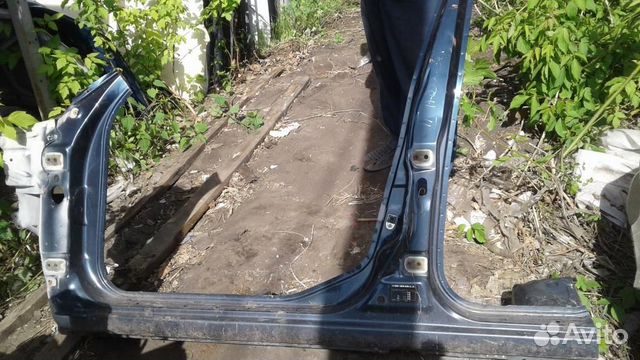 Порог со стойкой левый Renault Megane II 2002-20