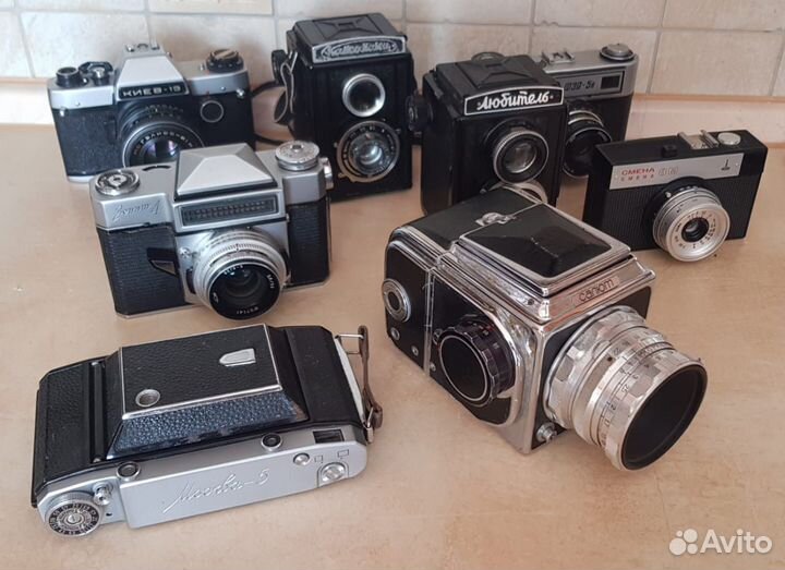 Фотоаппараты пленочные СССР