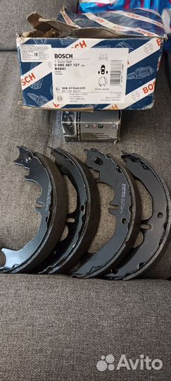 Колодки стояночного тормоза