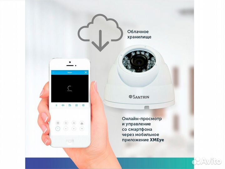 Камера видеонаблюдения уличная 2 Mpix IP