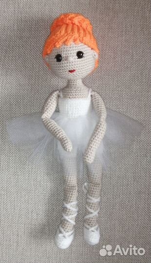 Кукла амигуруми Балерина