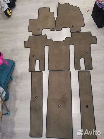 Ковры в салон автомобиля Kia Carnival 3 2019 год