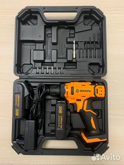 Аренда аккумуляторной дрели-шуруповерта Вихрь