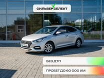 Hyundai Solaris 1.6 MT, 2017, 58 300 км, с пробегом, цена 1 449 300 руб.