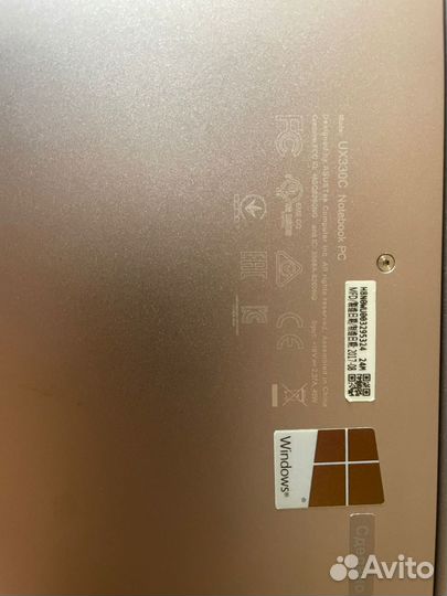 Ноутбук Asus zenbook ux330c