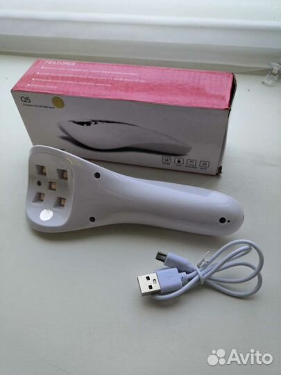 Портативная LED лампа для маникюра