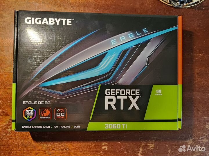 Gigabyte RTX 3060 ti 8192Mb gddr6