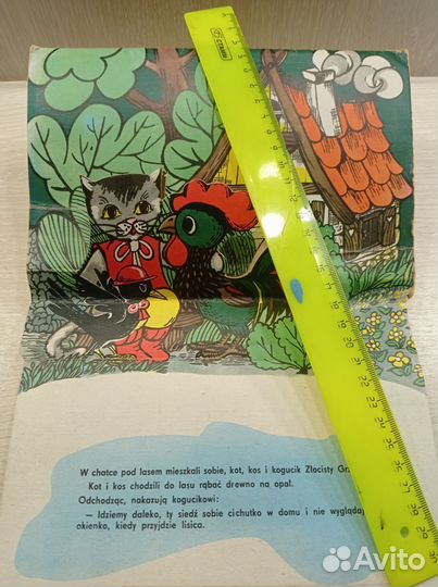 Детская книжка панорама.на польском