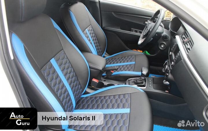 Чехлы на Hyundai Solaris 2