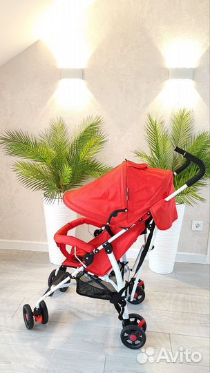 Коляска-трость Babyton Zoo Red