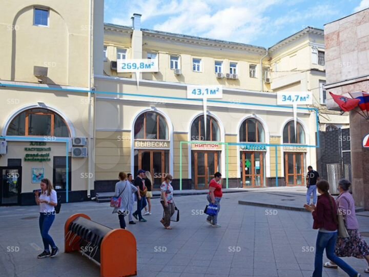 Сдам торговое помещение, 108.3 м²