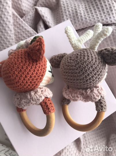 Погремушка/игрушка Лиса