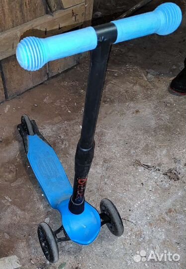 Самокат детский трехколесный бу