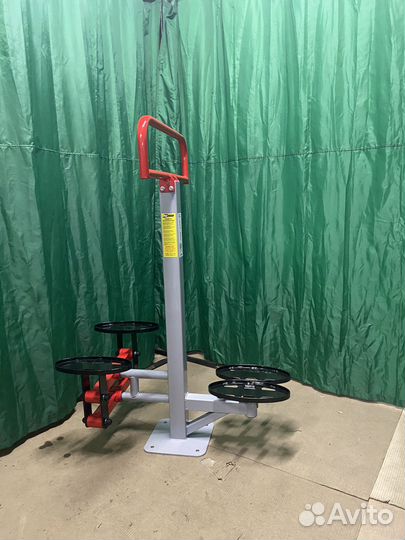 Уличный тренажер степпер, твистер AVU060