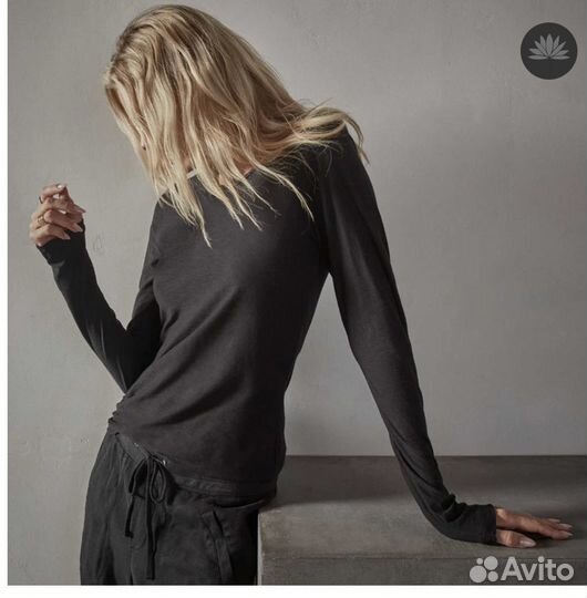 Футболка лонгслив James Perse р2(S)новая оригинал