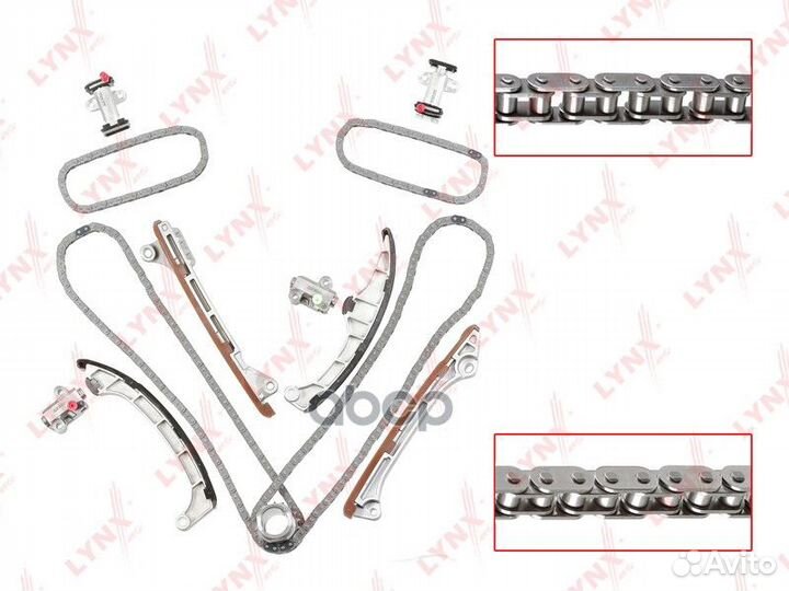 Комплект цепи грм TK0073 lynxauto