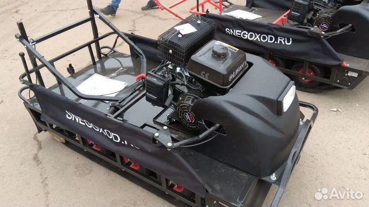 Мотобуксировщик Бурлак-М Экспедитор баз.ком. Катки