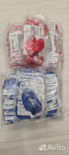 Бейдж вертикальный Brauberg (90х60 мм) и ленты