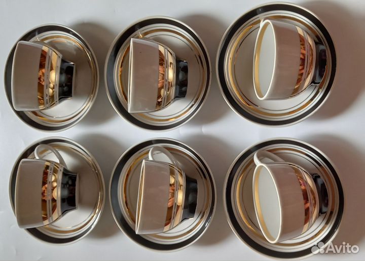 Чайный сервиз СССР Дороги