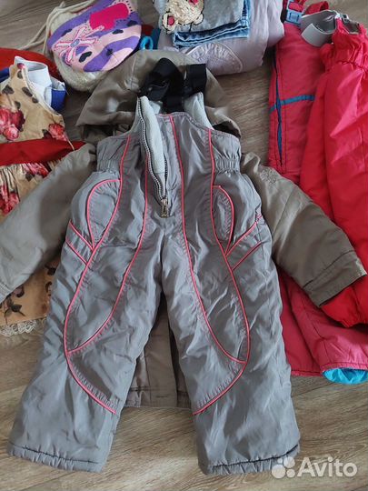 Вещи пакетом на девочку86- 92- 98- 104