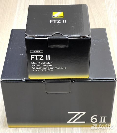 Nikon Z6 II body+ Nikon FTZ II Русское меню, новый