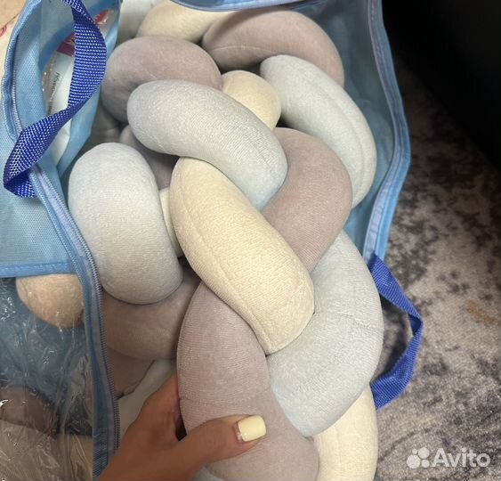 Бортик косичка