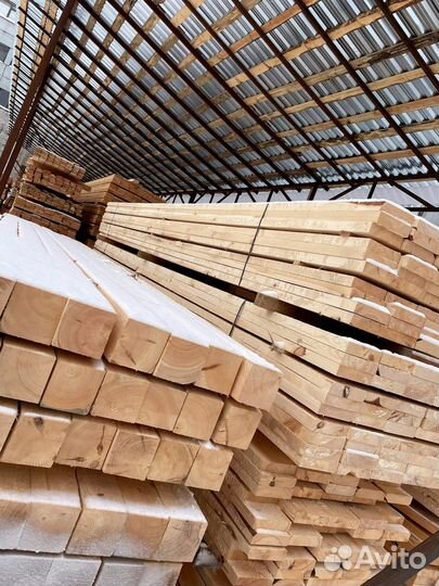 Доска обрезная 50х200х6000мм от производителя