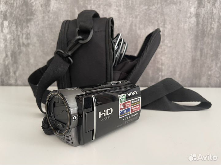 Видеокамера sony hdr-cx 130e