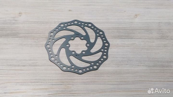 Ротор дискового тормоза trix сталь 140 мм